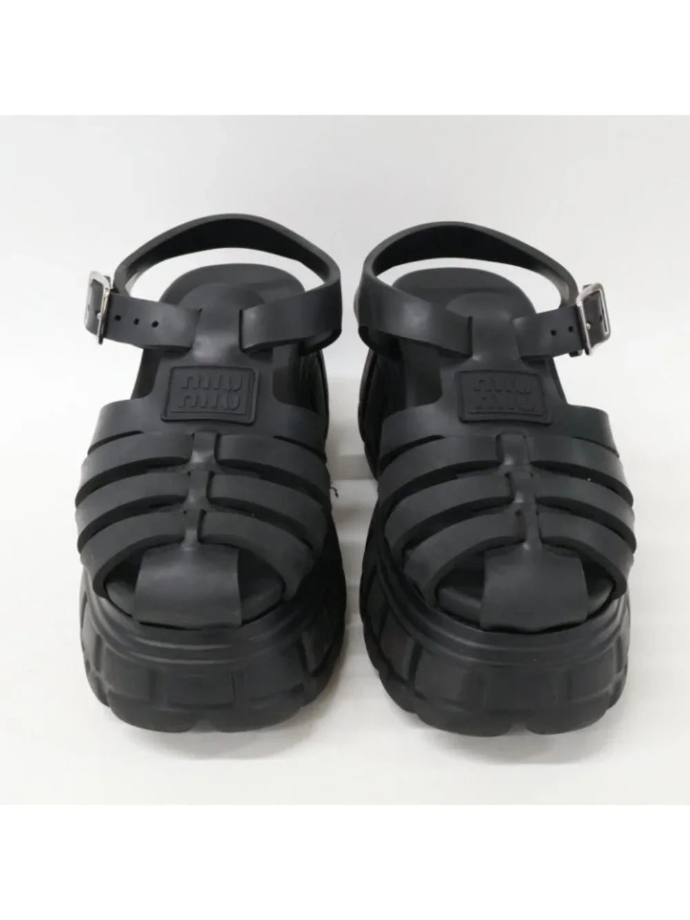 Miu Miu Platform Gurkha Sandals